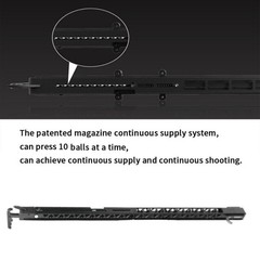 Archery Rapid Bow Shooter Steel Ball Launcher 20-70lbs Compound Recurve Hunting