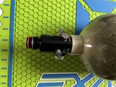 Empire 68 CI / 4500 PSI & Regulator Paintball Natural Carbon Fiber HPA Air Tank
