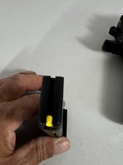 Double Eagle P169 M1911 spring-powered airsoft pistol Tested Works. (D)