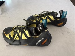 Scarps Vapor Lace Climbing Shoes Size 44 1/2. US 11.5