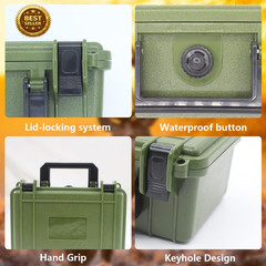 Archery Broadhead Box Hunting Accessory Case Holds 28 Broadheads (Case Only) – G