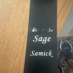 ‎Samick Takedown Sage 50lb 62in Recurve Bow – Multicolored Inlay Wood