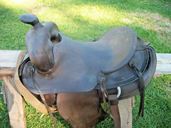 Vintage Western Leather Simco Saddle 2 220