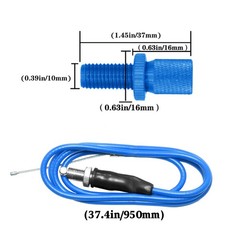 CNC Aluminum 7/8 Motorcycle Throttle Grip with Cable for Dirt Bikes & ATVs»