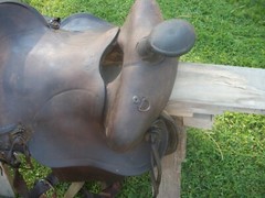 Vintage Western Leather Simco Saddle 2 220
