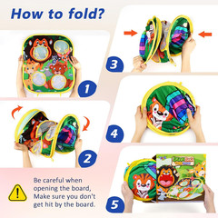 Animal Bean Bag Toss Game Toy Outdoor Toss Game, Family Party Party Supplies for