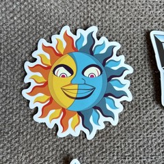 Lot 8 Random Vinyl Skateboard Laptop Luggage Decal Stickers