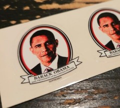 Supreme Barack Obama Mini Stickers SS17 + FREE SURPRISE
