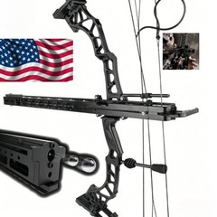 Archery Rapid Bow Shooter Steel Ball Launcher 20-70lbs Compound Recurve Hunting
