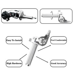 CNC Aluminum Motorcycle Throttle Grip 7/8 Quick Twister with Cable for Dirt»