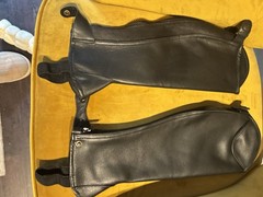 Ovation Trevizzo Leather Half Chaps 471691 Riding Gear Equestrian MPN 471691