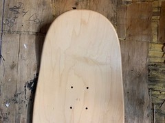 9.25” Shred Skateboards skateboard deck. Shaped with a Short wheelbase