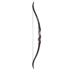 60″ Takedown Recurve Bow 30-60LB Right Hand Wooden Riser Traditional Hunting Bow