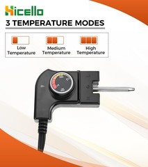 Adjustable Thermostat Probe Power Cord Replacement for Masterbuilt Smokers MB…