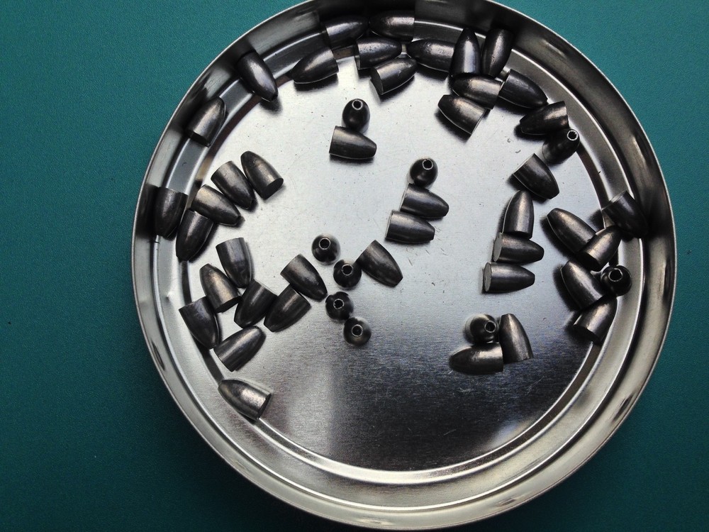 25 CAL HOLLOWPOINT PELLETS 45 GRAIN CUSTOM SWAGED 100 count