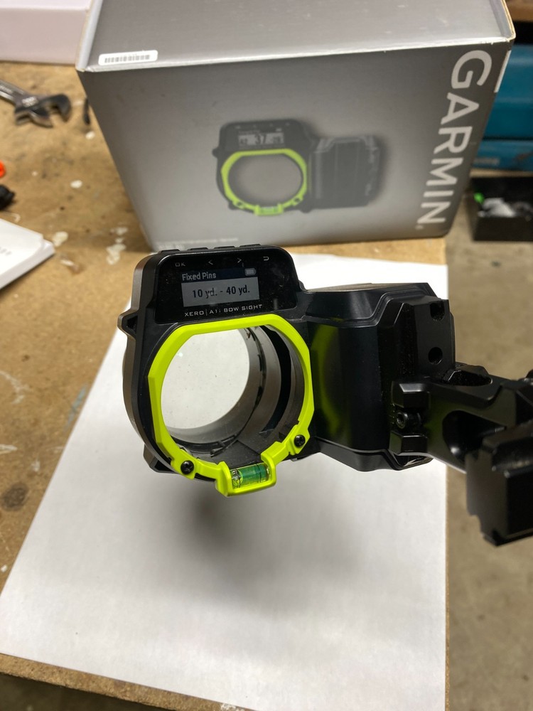 Garmin Xero A1i Auto-ranging Digital Bow Sight with Dual-color LED Pins – Right