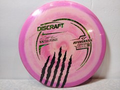 Discraft Avenger SS ESP Paul McBeth 5X Claw Pink 175 grams disc golf