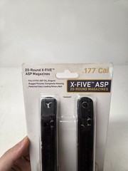 Sig Sauer X-Five ASP Magazine 2 Pack .177 Caliber 20 Rounds AMPC-177-20X Mags