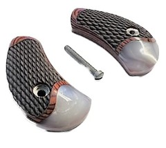 Grips fits North American Arms NAA Grips for Magnum .22 Rosewood & Pearl