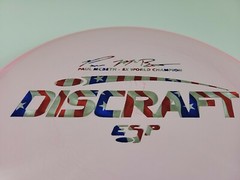 RARE Discraft ESP Buzzz Paul McBeth 5x Signature Series 177+Pink/halo FlagStamp