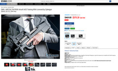 EMG / KRYTAC FN P90® Airsoft AEG Training Rifle Licensed by Cybergun – NEW