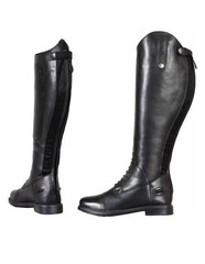 New TuffRider Ladies Leather Plus Rider Field Boots – Size 9 Extra Wide – Short