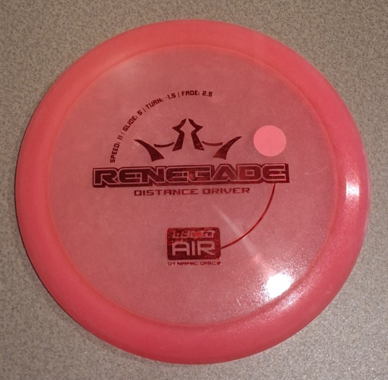 Dynamic Discs Renegade Lucid Air 157g distance driver