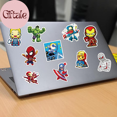 200PCS Cool Character Stickers for Water Bottles Skateboard Luggage Laptop Bumpe