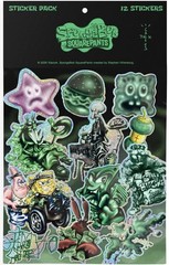 Cactus Jack Travis Scott X SpongeBob SquarePants 12 – Sticker Pack RARE