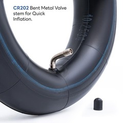 Heavy Duty Inner Tube 10×2.5/3.0 Thick 10 in Tire Tubes CR202 Bent