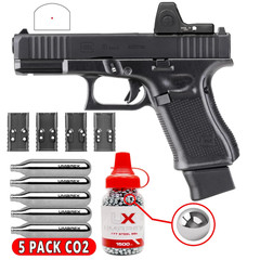 Umarex Glock 19 MOS .177 Cal Air Pistol Blowback + RMR, BBs & CO2 (2255230) Gen5