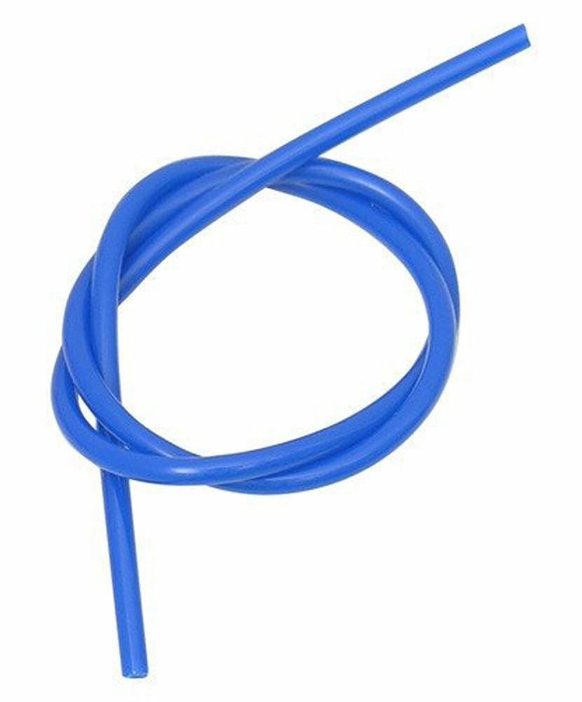 New Cutlass Paintball Microline 1 Foot 3-Way Autococker Hose CO2 HPA N2 Blue