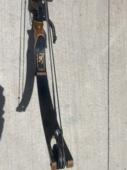 Vintage Browning Cobra Right Hand Compound Bow Black/Brown Wood