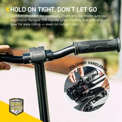 Swagtron K9 Commuter Kick Scooter f/ Adults & Teens Foldable 220LB Max Load