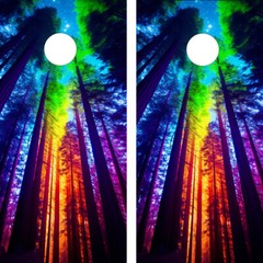 WATERPROOF Cornhole Wraps – Colored Forest