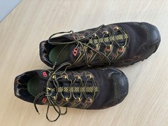 La Sportiva Ultra Raptor Trail Running Shoe Men Size 11 Black Yellow