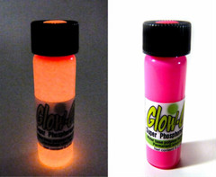 Glow-On HOT PINK Glow Paint For Gun Sights, Fishing Lures, Lg 9.2ml Vial, Bright