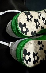 CONVERSE GOLF LE FLEUR X ONE STAR OX KELLY GREEN LEATHER SNEAKERS 10M 12W