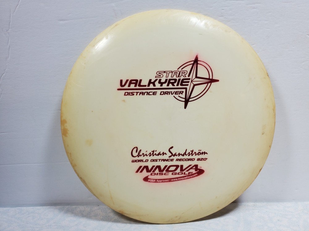 Innova Star Valkyrie Christian Sandstrom Pfn – 175 grams White Disc Golf