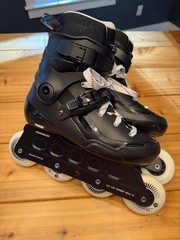 POWERSLIDE Storm Black 80 – Lightly Used – US Men’s Size 7-7.5