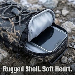 Electric Dirt Bike Storage Bag, Water-Resistant Pouch for Phone & Tools, Fits Su