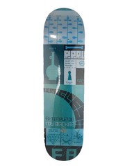 Toy Machine Ed Templeton Blue Black Multicolor Art By Jim Houser 8.0″ Vintage De