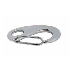 Carabiner Boat Rigging 1,000 Lbs 3-3/4 Inch Stainless Steel 316 Gate Snap Hook
