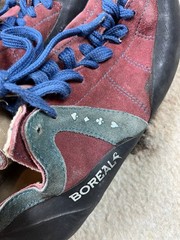 Boreal Climbing Shoes U.S. 8.5 U.K. 7.5 US Made In Spain