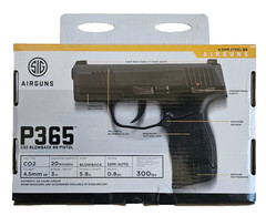 Sig Sauer P365 4.5mm Steel BB Cal. CO2-Powered Semi-Automatic Air Pistol 20 rd