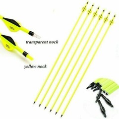 12pcs 30″ Carbon Arrows Spine 500 OD7.8mm Archery Compound Recurve Bow Hunting