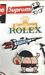 31 New Old Stock Supreme Vintage Sticker Lot Rolex Misfits Nike Jordon Star Wars