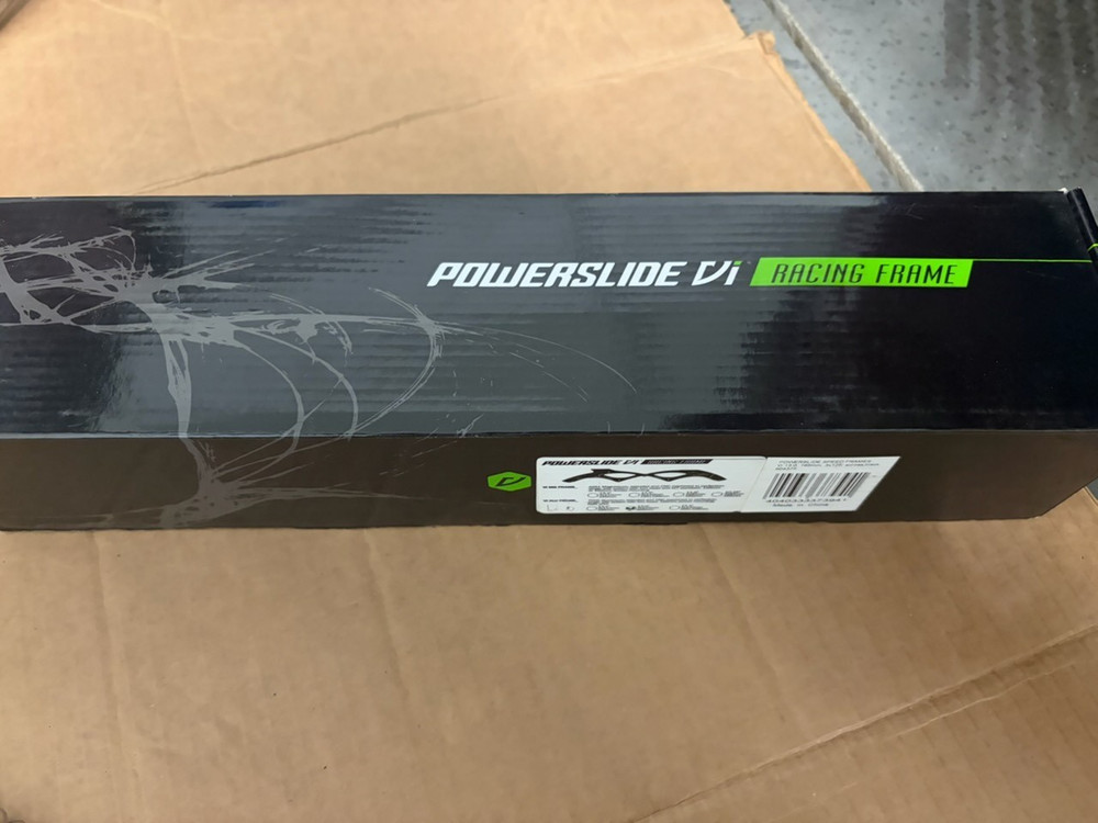 Powerslide Vi racing skate frame 13.0 195mm 3×125 Inline Skates