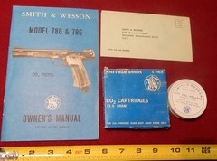 Great Smith & Wesson Model 79G .177 Caliber Air Pistol Resealed and Shoots Great