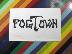 vtg 1980s Fogtown Skateboards SF Single Sheet catalog V. Scarce